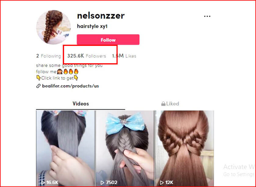 Mua follow TikTok