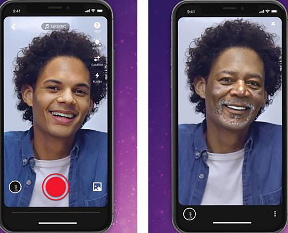 App thay đổi khuôn mặt trong video - impression